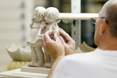 Hummel-clay-sculpture