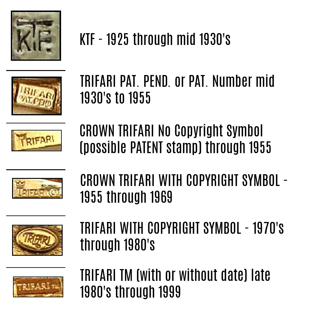 Vintage trifari jewelry deals
